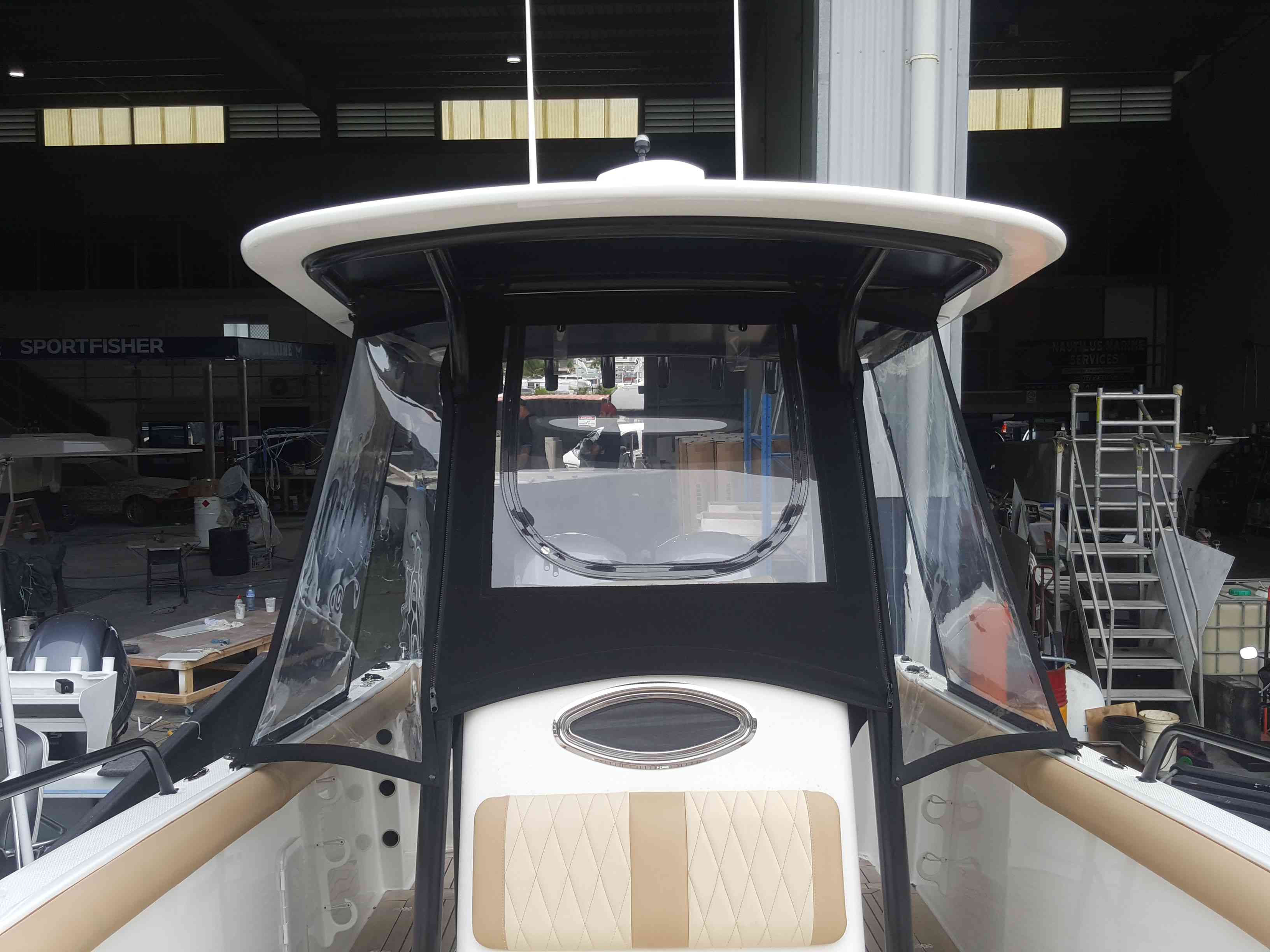 Boat Clears & Enclosures Gold Coast Trimright