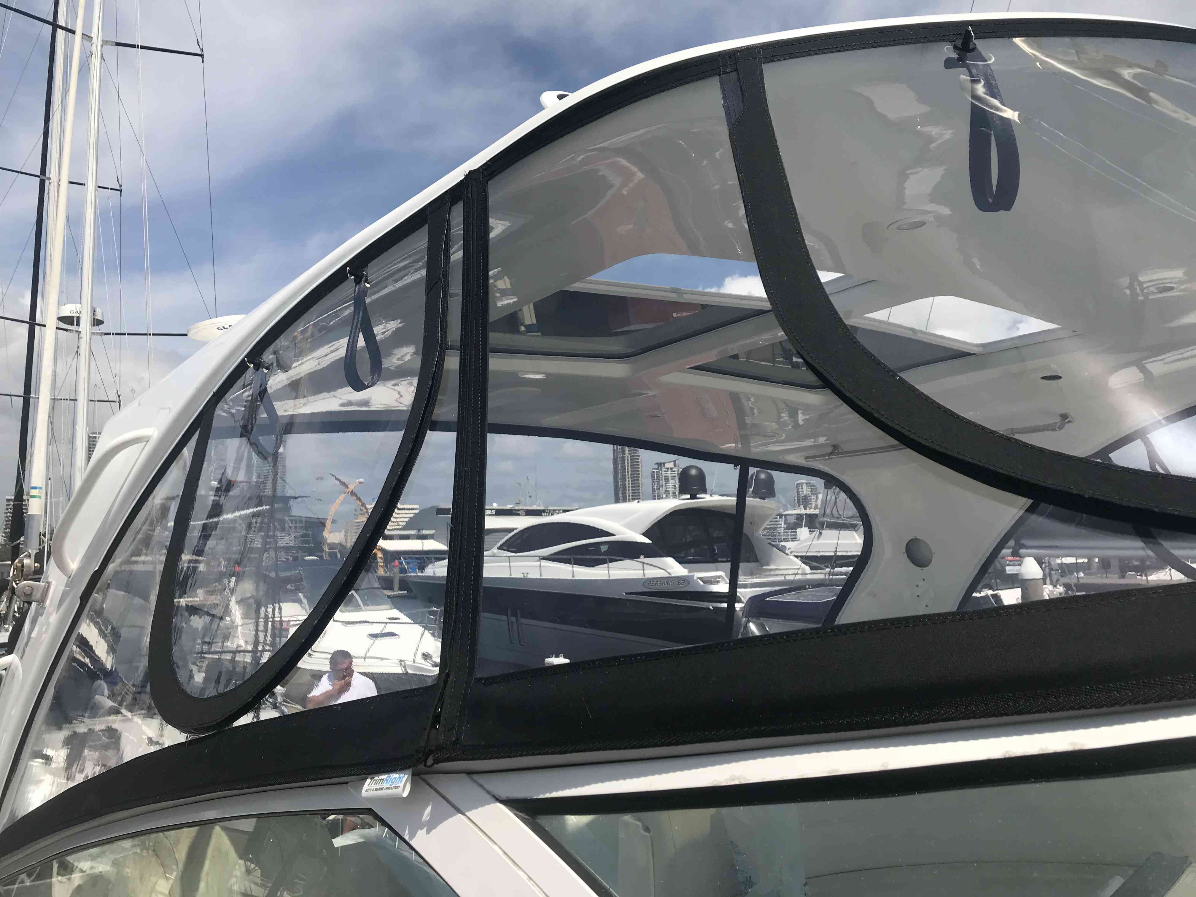 Boat Clears & Enclosures Gold Coast Trimright